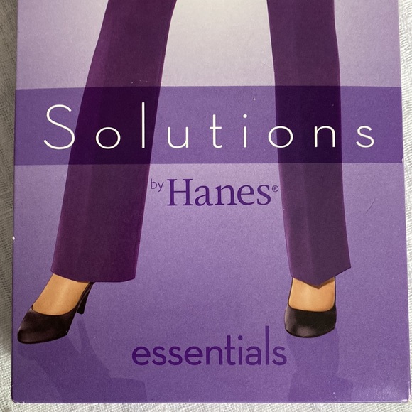 8 Pair Hanes Comfort Knee High Nylons - Picture 4 of 8